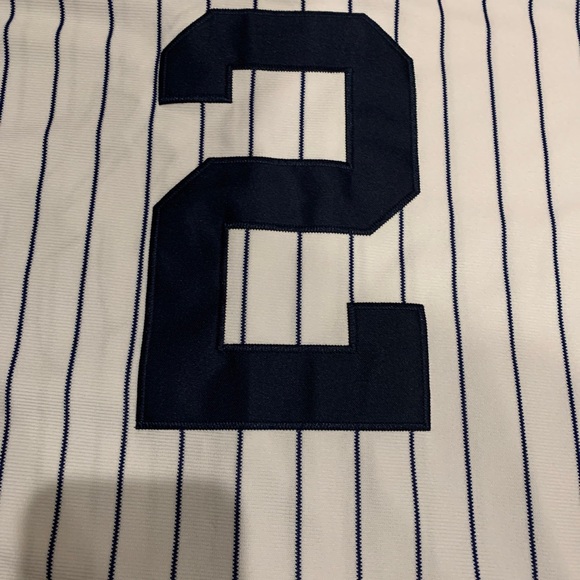 Derek Jeter New York Yankees Jersey Mens XL NWT 1995 Home White - Picture 8 of 11